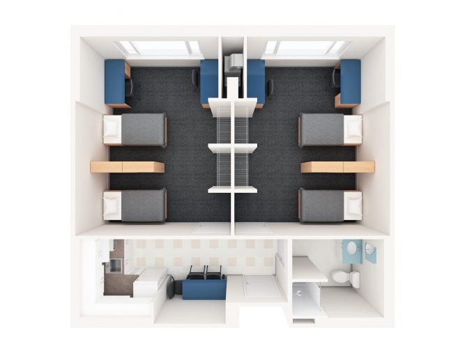 Prescott room layout