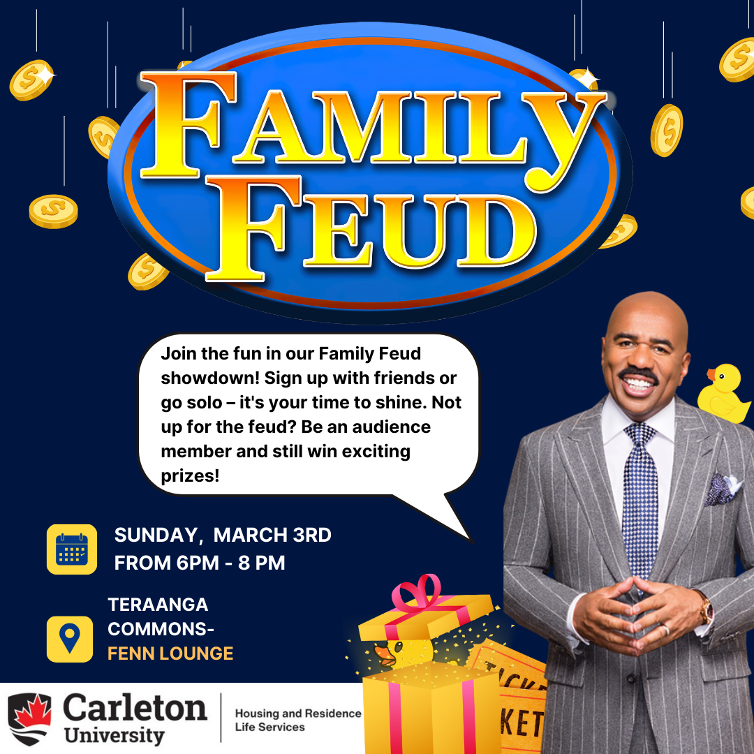 Family Feud Residence Edition Events Housing and Residence