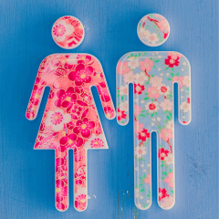 Illustration for Gender-Inclusive Washroom